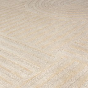 Tappeto in lana beige 120x170 cm Zen Garden - Flair Rugs