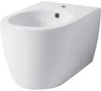 Bidet sospeso serie Skip 50 in ceramica bianca lucida - Disegno Ceramica