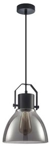 ITALUX PND-22371-1-BK+SG - Lampadario a sospensione con filo DARLENA 1xE27/40W/230V nero