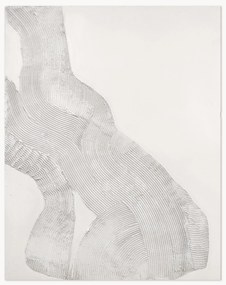 Quadro dipinto a mano White Sculpture 1