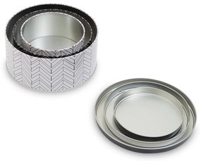 Vasetti in metallo per alimenti in set da 3 Urban - Premier Housewares