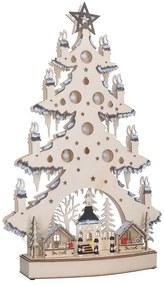 Solight 1v282 - Decorazione natalizia LED LED/2xAA/bianco caldo albero