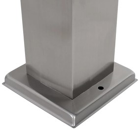 Lampada da esterno in acciaio 80 cm con portalampada IP44 - Malios