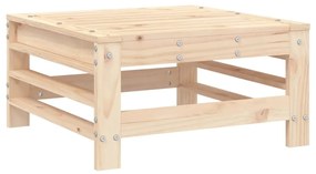 Set Salotto da Giardino 7 pz in Legno Massello di Pino