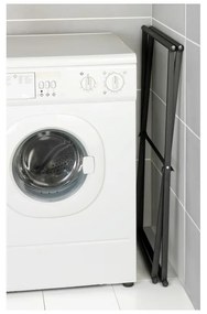 Porta asciugamani pieghevole nero Lava - Wenko