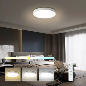 Brilagi - Lampada LED dimmerabile POOL LED/60W/230V 3000-6000K Ø 60 cm bianca + telecomando