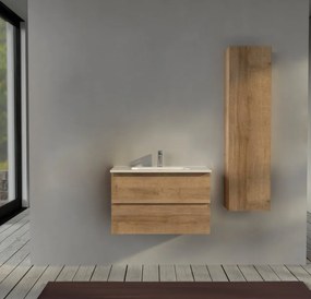 Mobile bagno sospeso 80 cm Rovere - Sofia