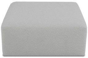 Modulo divano bianco in tessuto bouclé Roxy - Scandic