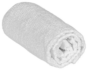 Asciugamani ospite per bagno 55x100 cm bianco in cotone 100%