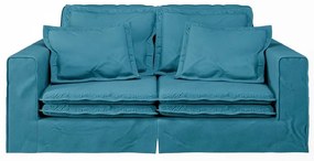 Divano azzurro 196 cm Nora – Ropez