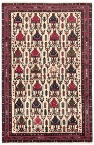 Afshar Tappeto 150x220 (Iran) Annodato A Mano
