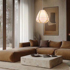 Lampadario bianco Nagoja – Candellux Lighting