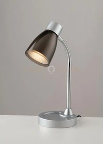 Lampada da tavolo arkimede orientabile nera 1 luce attacco e14 13,5...