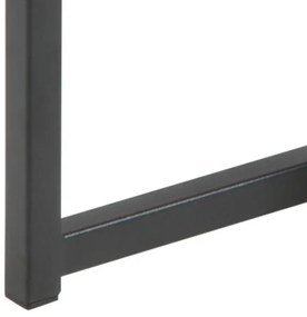 Set di tavolini da caffè SARON 2 pz quercia/nero