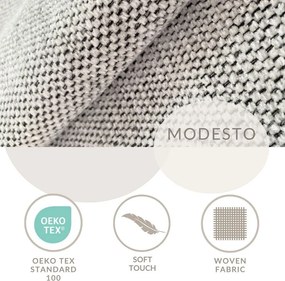 Letto boxspring grigio chiaro con contenitore 140x200 cm Araya - Maison de Rêve