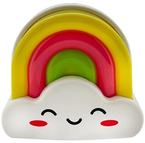 Lampada notturna LED per bambini LED/0,5W/230V arcobaleno