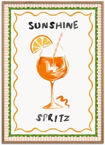 Stampa digitale incorniciata Sunshine Spritz by Charlie Taylor