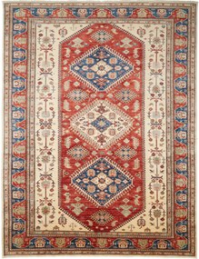 Kazak Tappeto orientale 270 x 210 Rosso (Pakistan) Annodato A Mano