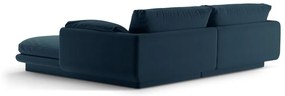 Divano angolare blu scuro (angolo sinistro) Torino - Micadoni Home