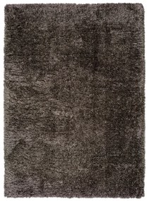 Tappeto grigio scuro , 140 x 200 cm Floki Liso - Universal