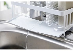 Supporto per lavello in metallo bianco Yamazaki Tower - YAMAZAKI