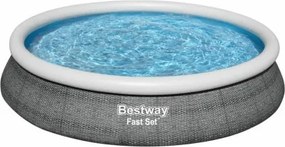 Piscina Gonfiabile Bestway Grigio 9677 L 457 x 84 cm