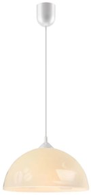 Lampadario a sospensione con filo 1xE27/60W/230V caffè