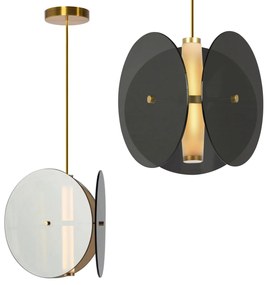 Lampada black APP1675-CP Round