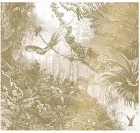 KEK Amsterdam Wandbild Tropical Landscapes Gold 2 - L