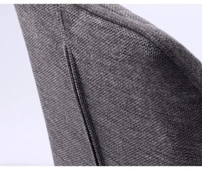 Sedia da pranzo grigio scuro Nolan - Unique Furniture