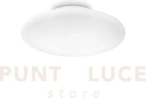 Smarties plafoniera in vetro bianco 3 luci attacco e27 50cm
