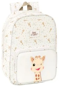 Zaino Scuola Sophie la Girafe Beige 20 x 28 x 8 cm