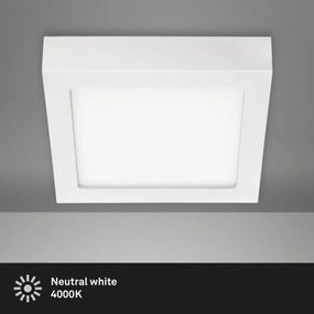 Briloner 7123-416 - Plafoniera LED FIRE LED/12W/230V bianco