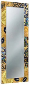 Specchio rettangolare in legno multicolore 52 x 152 cm