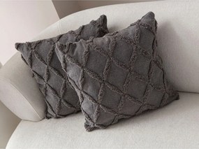 Federe decorative in set 2 pz 43x43 cm Tuffet – Mioli Decor