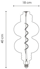 Lampadina LED dimmerabile VINTAGE EDISON E27/4W/230V 2200K CRI 90