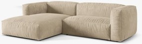 Divano angolare modulare Martina velluto Vogue - L280 cm