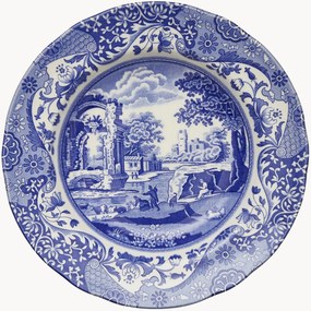 Set di 4 piatti fondi Blue Italian