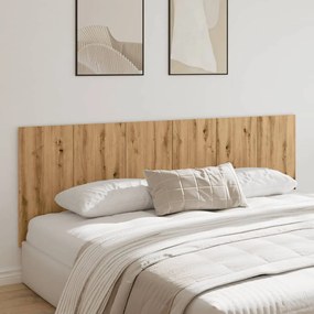 Testiera A Parete Legno Artigianale 240x1,5x80 Cm İn Truciolato /