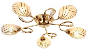 Brilagi - Lampadario a plafone MEGAPOLIS 5xE14/60W/230V oro