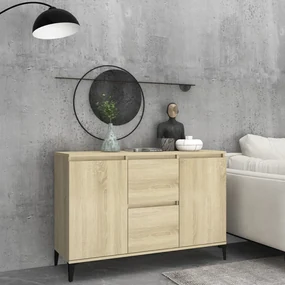 Credenza rovere sonoma 104x35x70 cm in truciolato