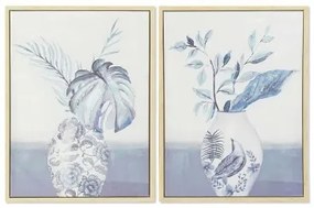 Quadro DKD Home Decor Vaso 60 x 4 x 80 cm Orientale (2 Unità)