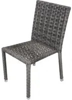 Sedie da giardino Esterno Braccioli Polyrattan Struttura Acciaio Imperial Coveri Colore: Whisher