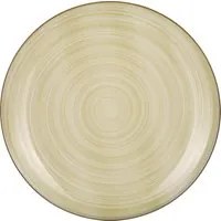 Piatto piano porcellana verde 26,7 cm Petali