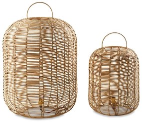 Lampada da tavolo in vimini, altezza 65 cm Noko - Nkuku