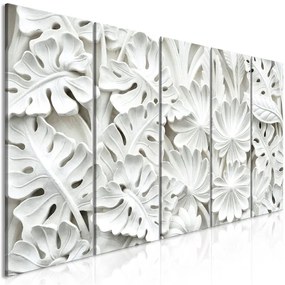 Quadro Monument of Nature (5 Parts) Narrow  Colore bianco e nero, Dimensioni e Misure 200x80