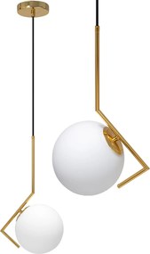 Lampada Da Soffitto Pensile Moderno Oro Di Vetro APP429-1CP