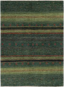 Loribaft Tappeto persiano 170x230 Verde (Iran) Annodato A Mano