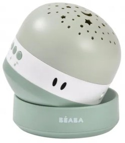 Beaba - Proiettore con melodia PIXIE USB/5V 1300 mAh verde