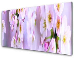 Quadro acrilico Fiori Sul Muro 100x50 cm